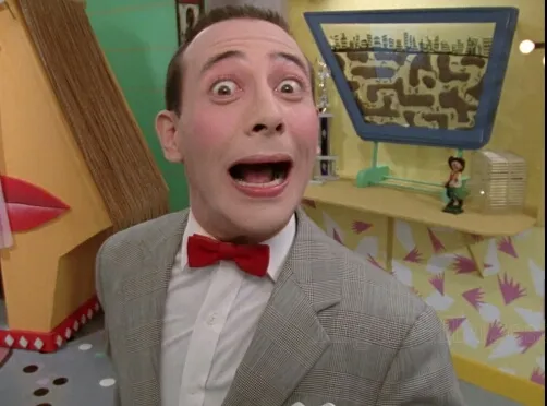 Peewee Herman secret word of the day