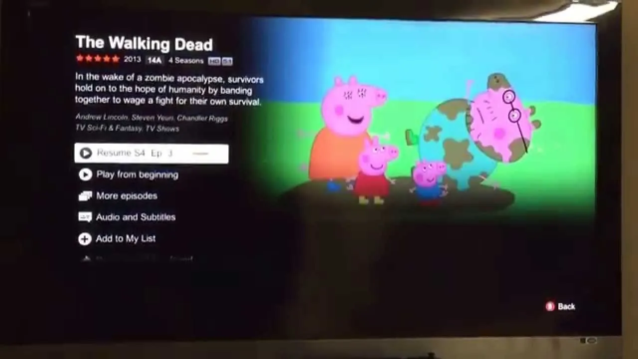Peppa Pig Netflix Glitch 