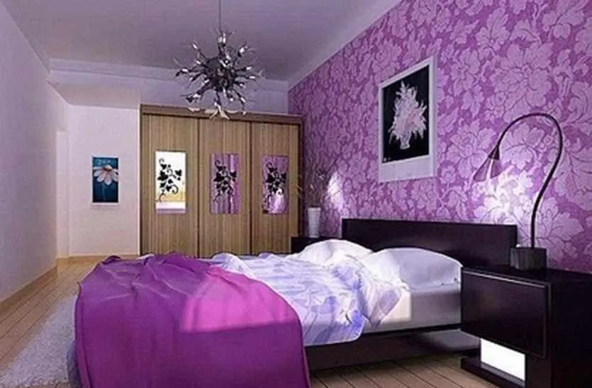 Pink bedroom 