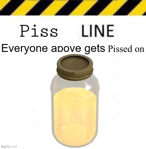 Piss line 