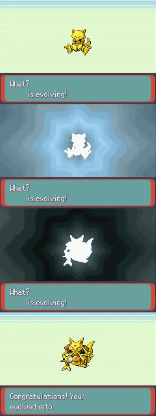 Pokemon Evolving 