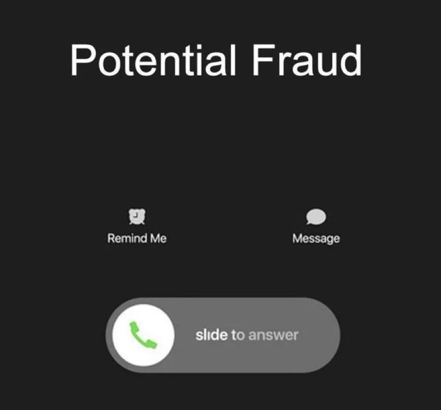 Potential Fraud Call