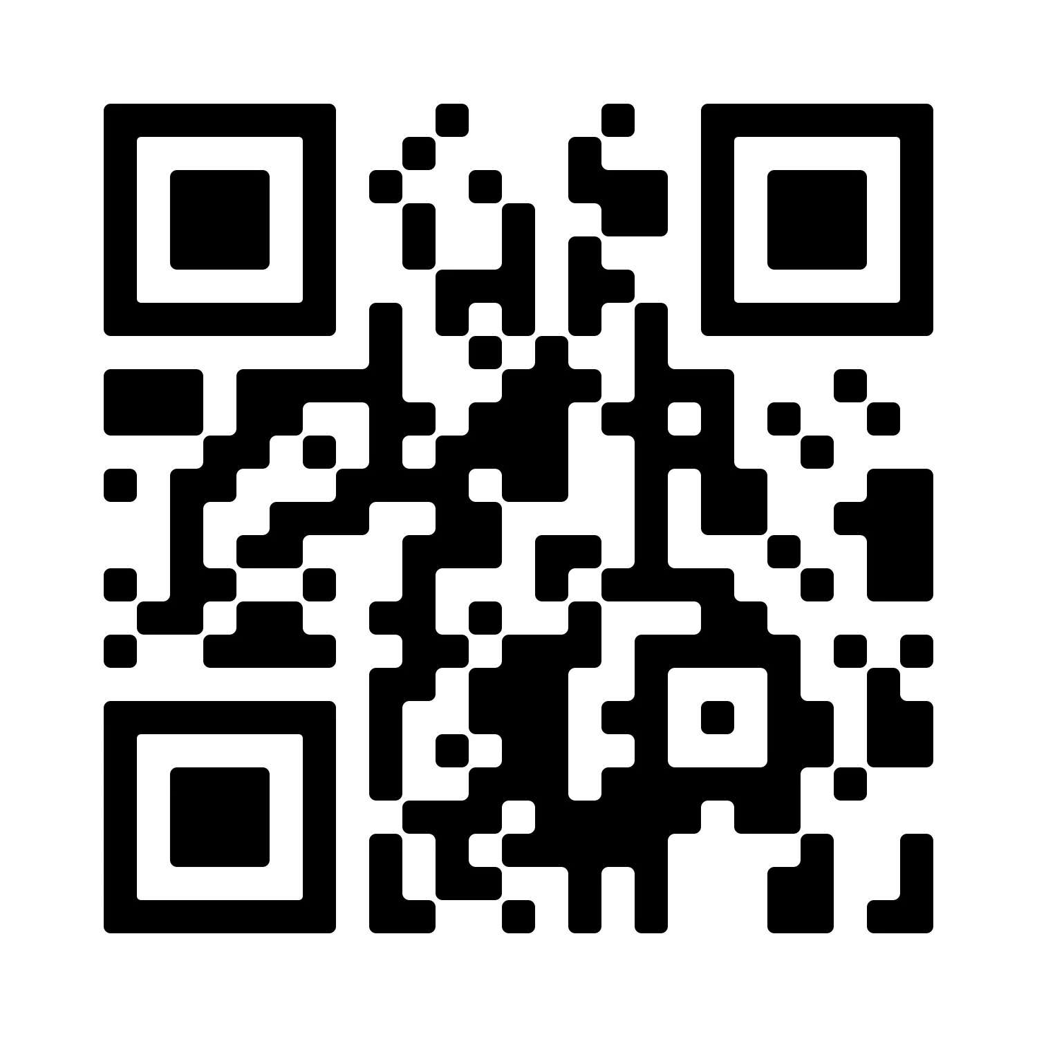 QR code for good luck 