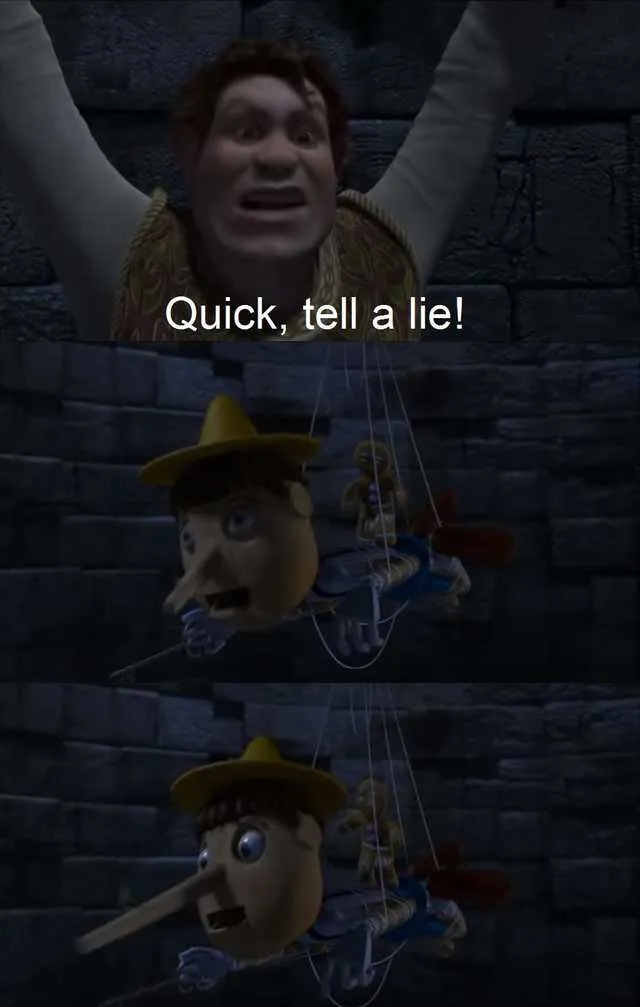 Quick, Tell a Lie! 