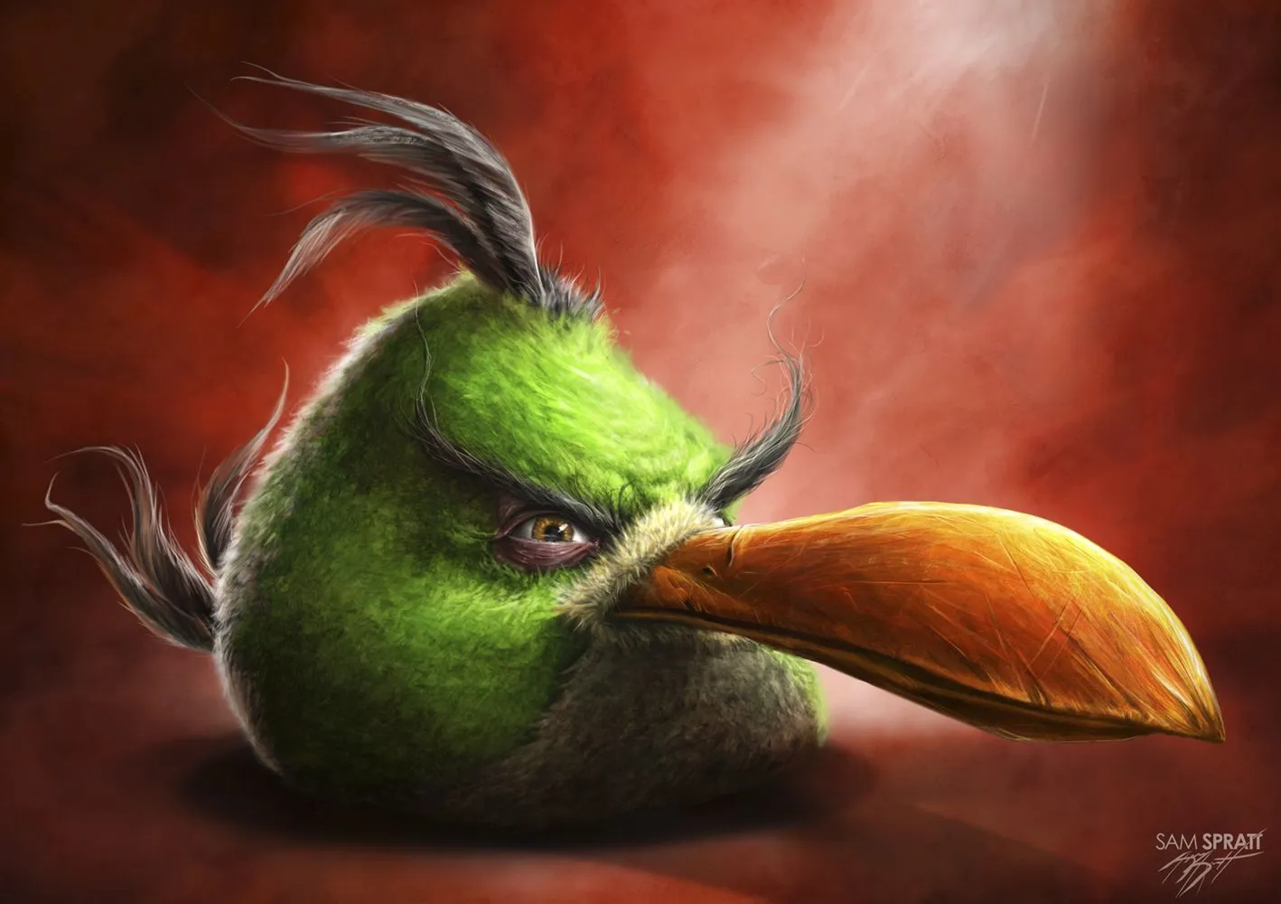 Realistic Angry Bird 