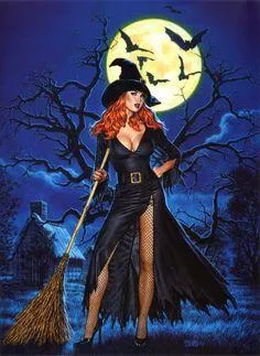 Red Head Witch 