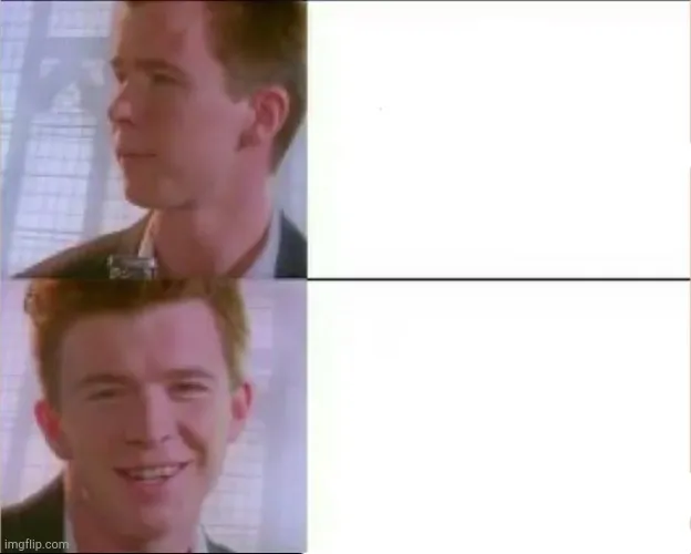Rick astley's likeness 