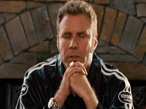 Ricky Bobby Praying 