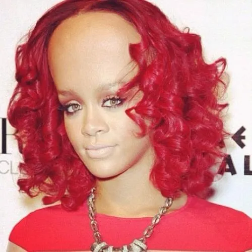 Rihanna big forehead 