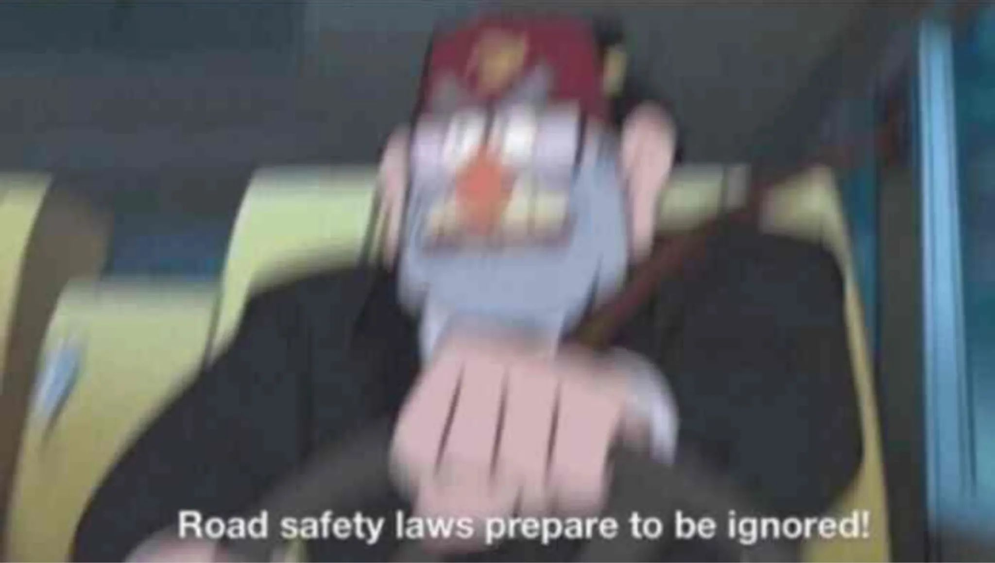 Road safety laws prepare to be ignored! 