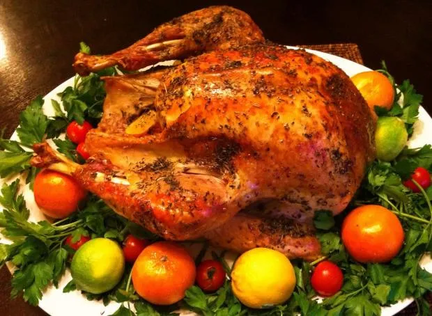 Roasted turkey 