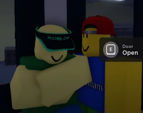 Robloxian looking at Cashier 
