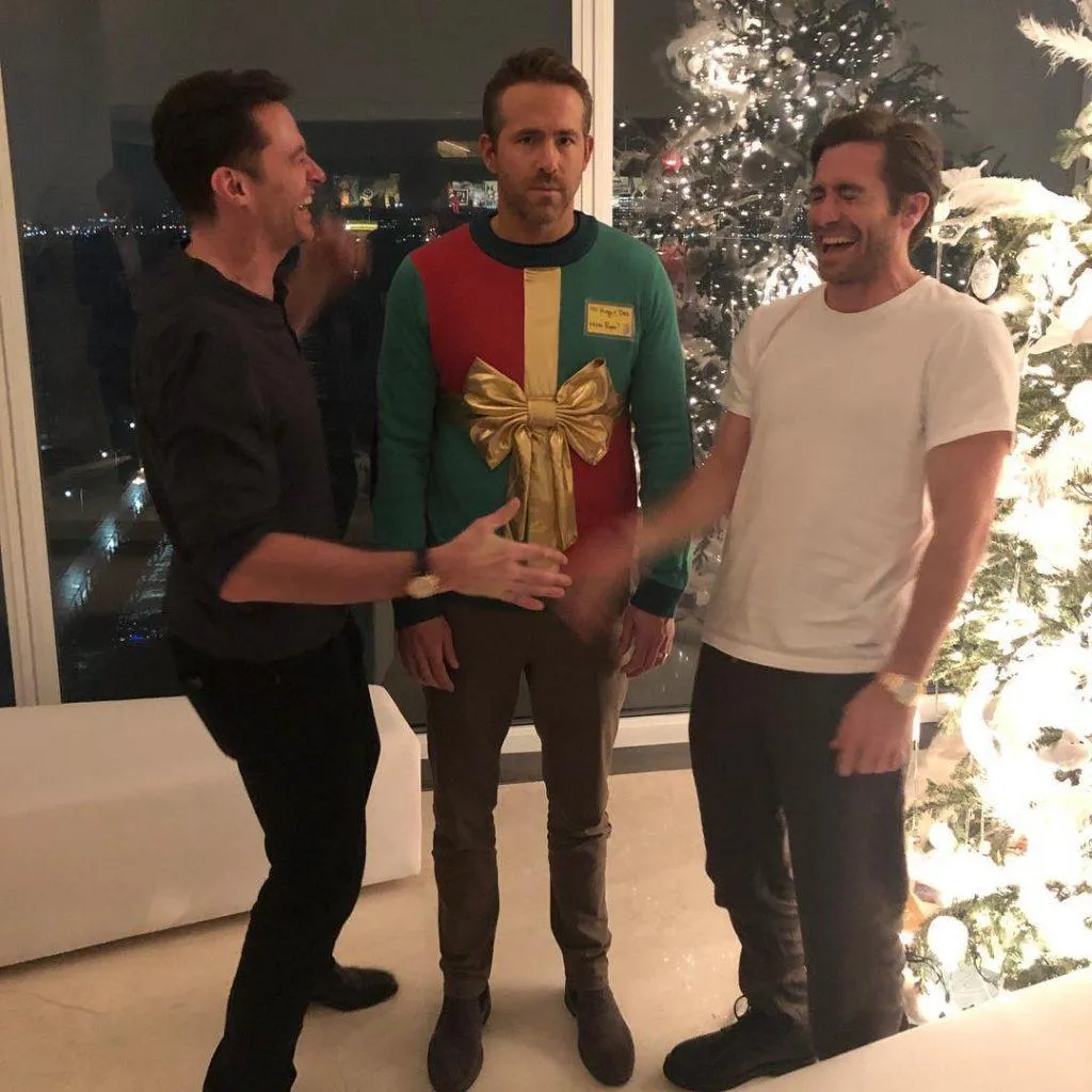 Ryan Reynolds Sweater Party 