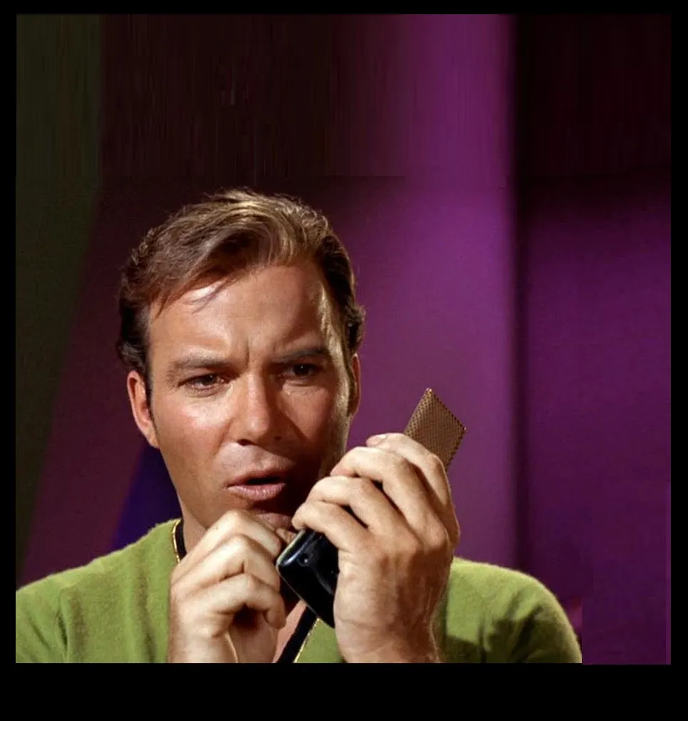 STAR TREK KIRK COMMUNICATOR BLANK 