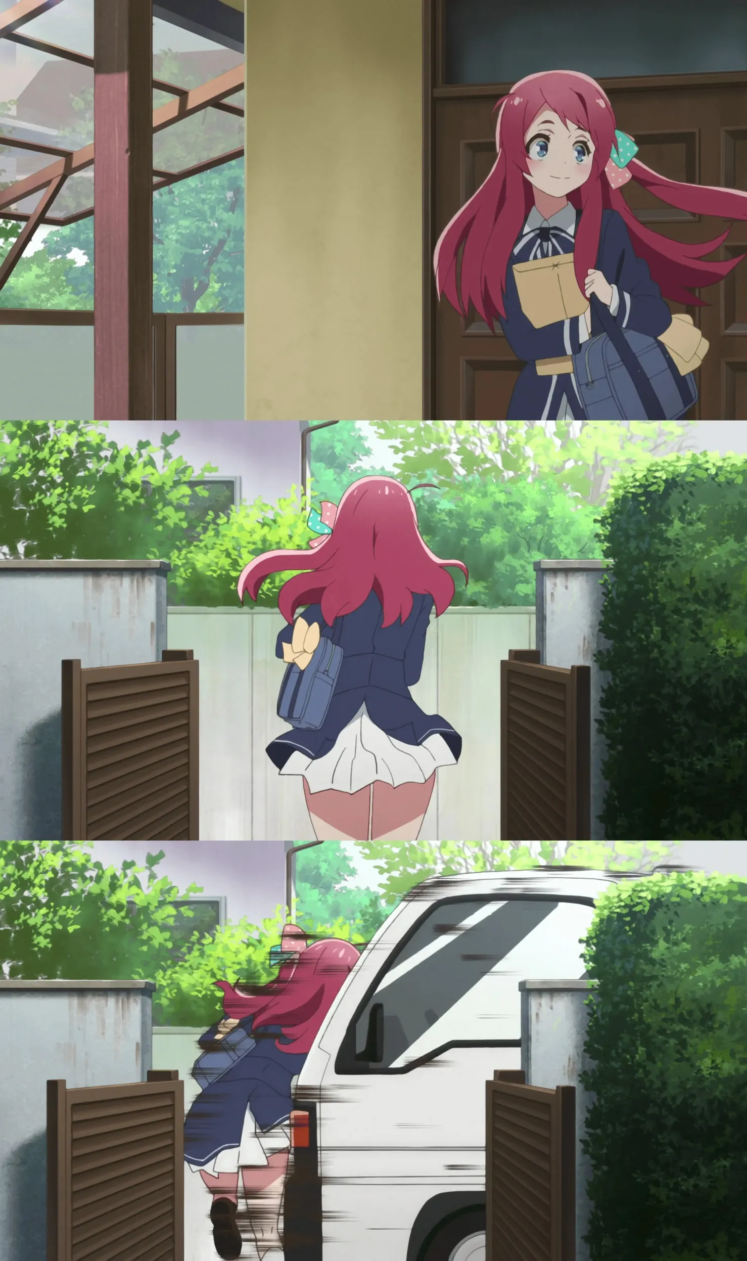Sakura gets hit by a truck 