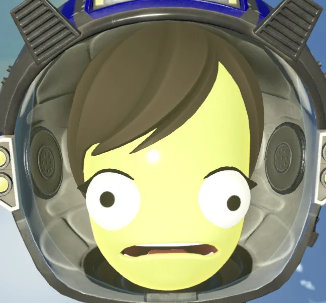 Scared Kerbal 