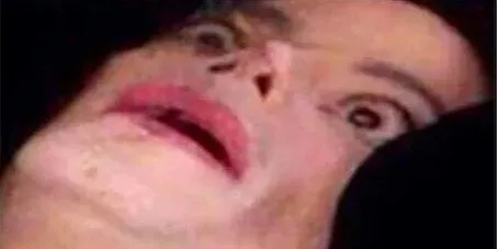 Scared Michael Jackson 