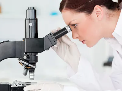 Scientist Microscope 