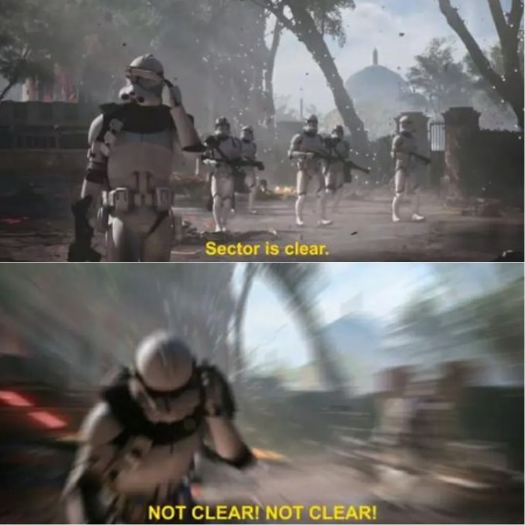 Sector is clear blur 