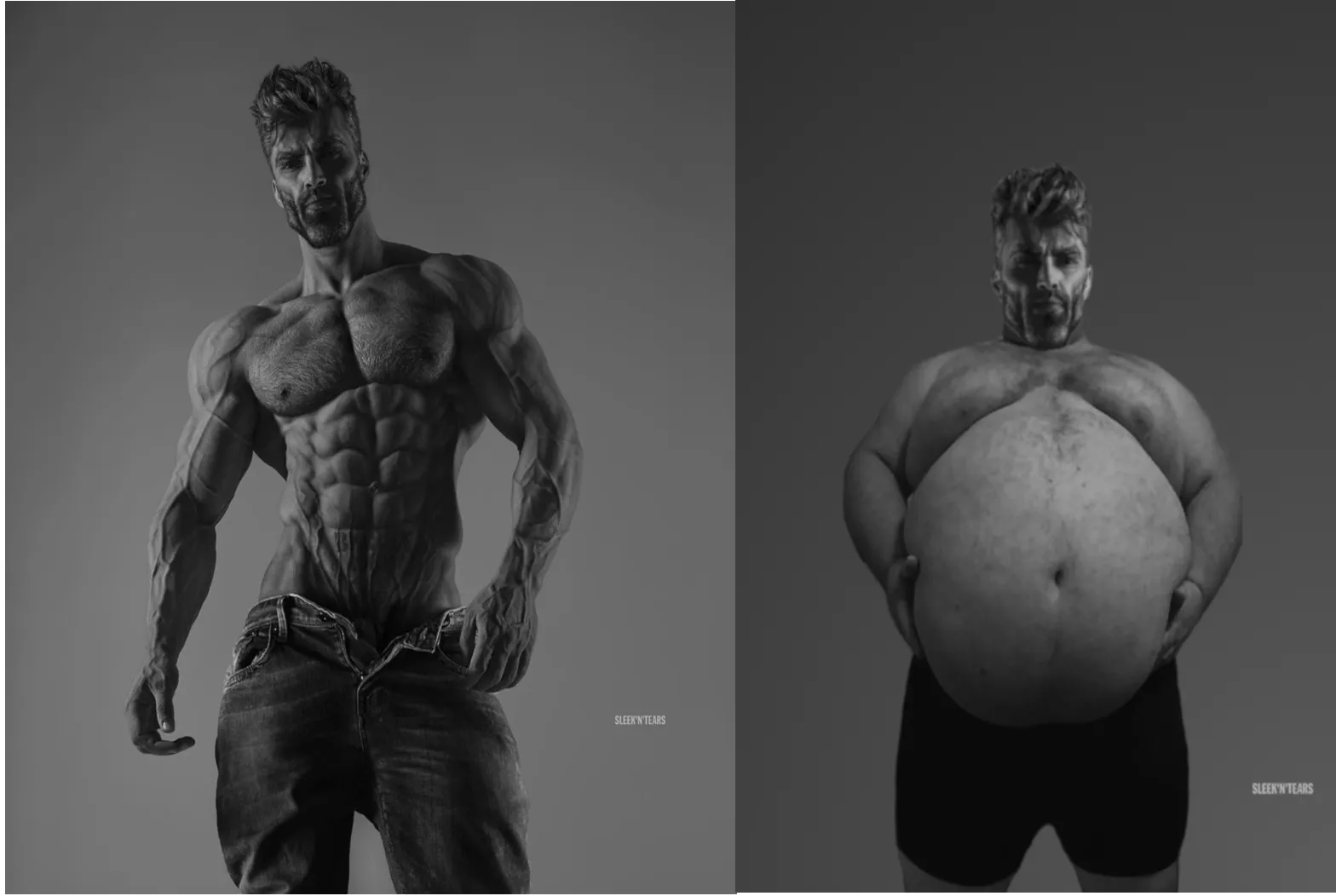 Self Image vs Reality GigaChad 