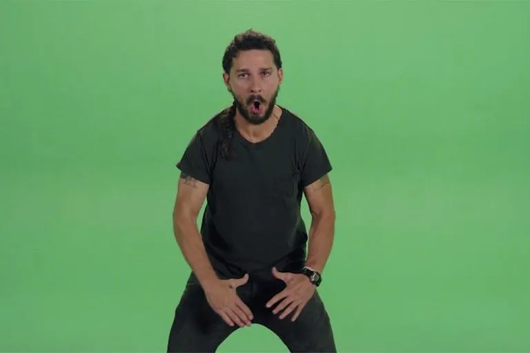 Shia labeouf JUST DO IT 