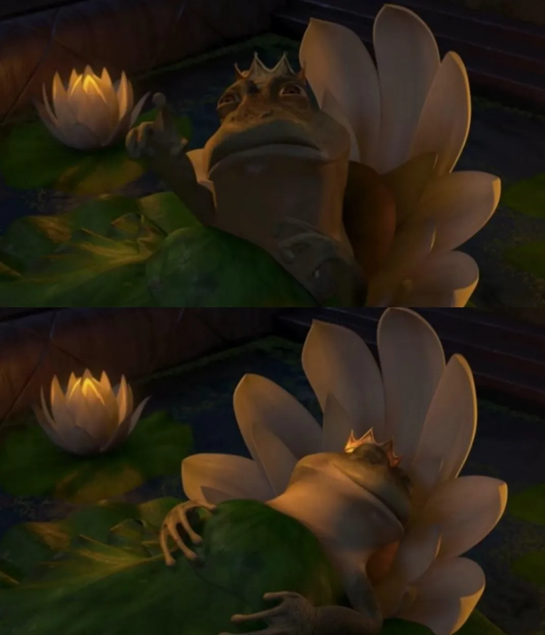 Shrek King Harold Dying 