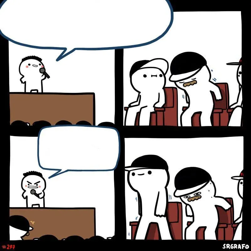 Sit down 