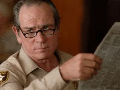 Skeptical Tommy Le Jones 