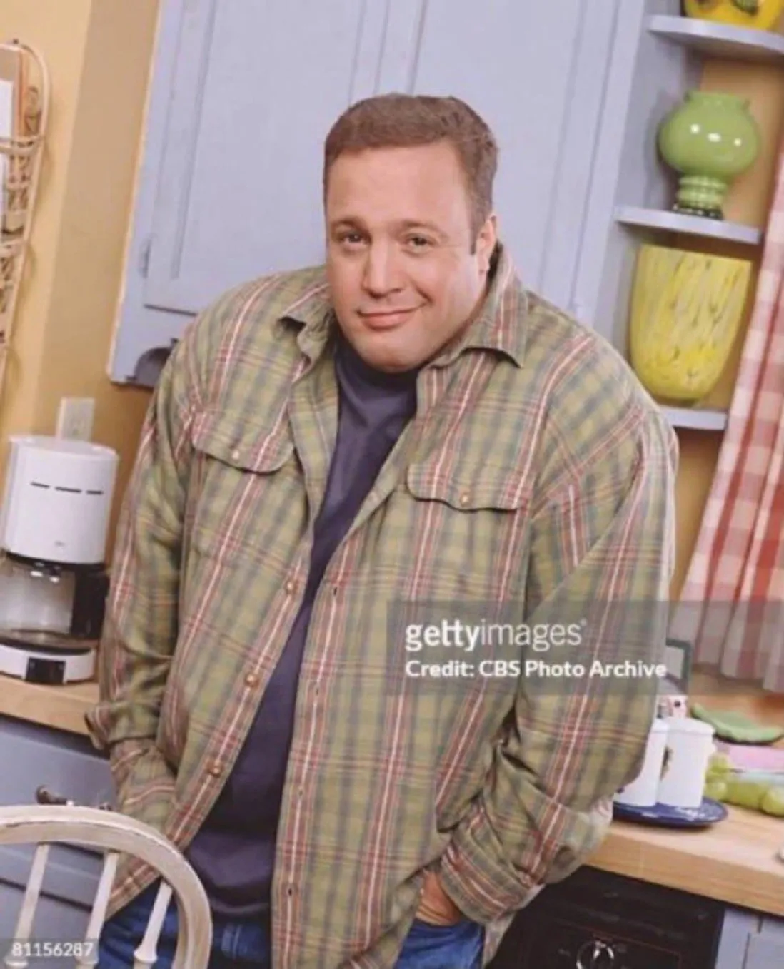 Smirking Kevin james