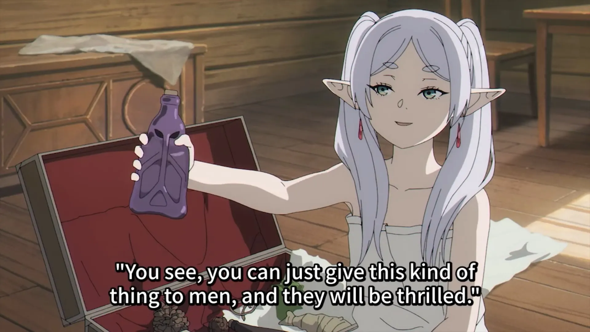 Smug Frieren Men Potion