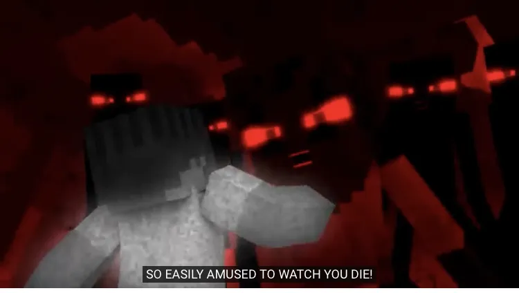 So easily amused to watch you die 
