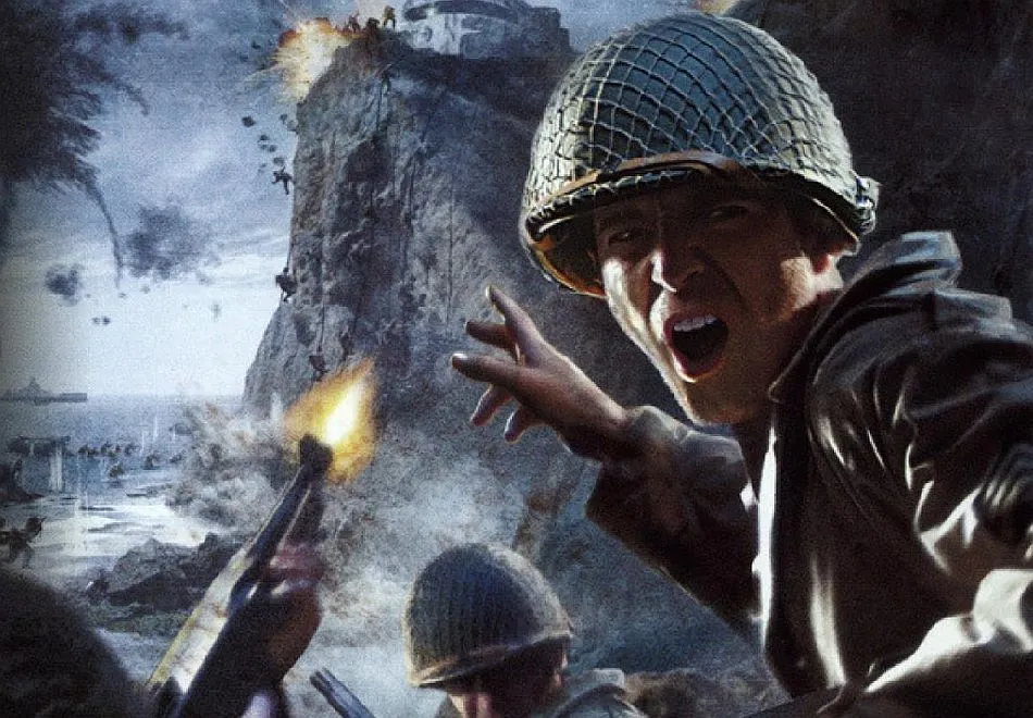 Soldiers Invading d-day 