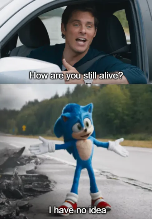 Sonic : How are you still alive 