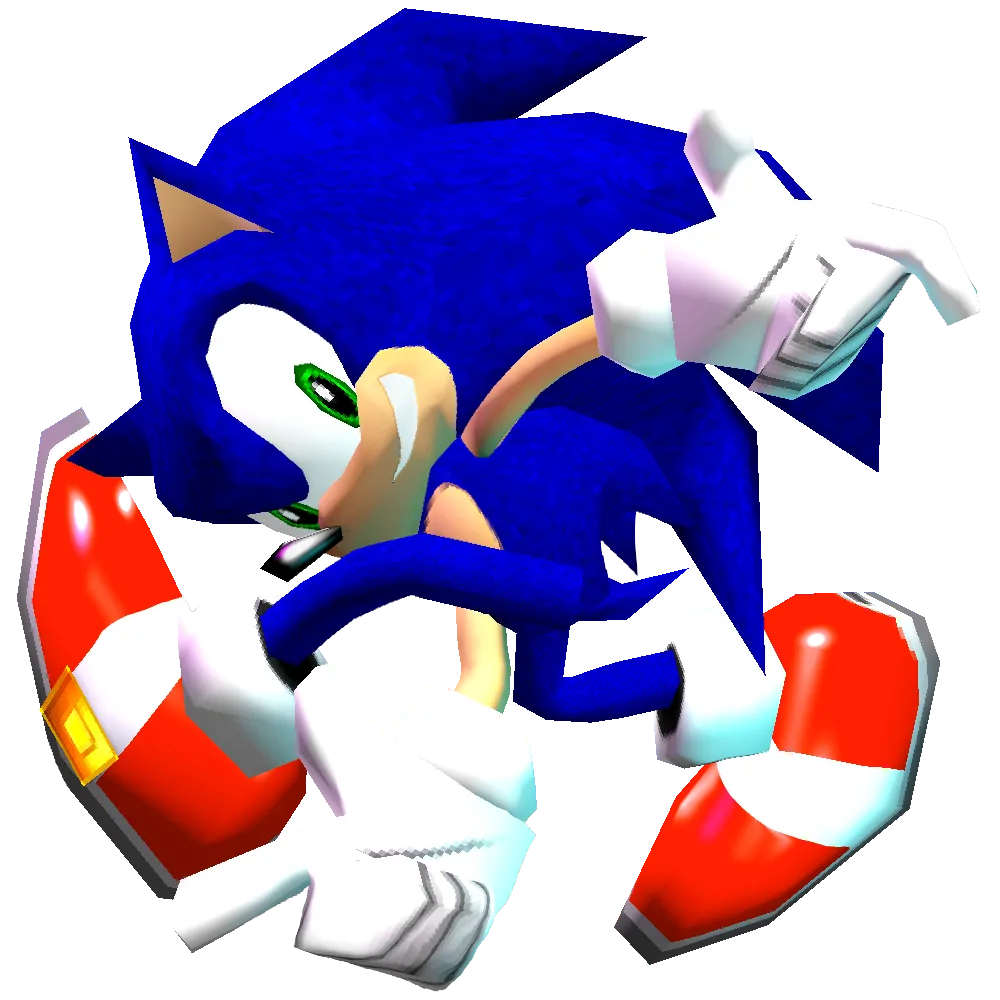 Sonic Adventure Dreamcast Pose 