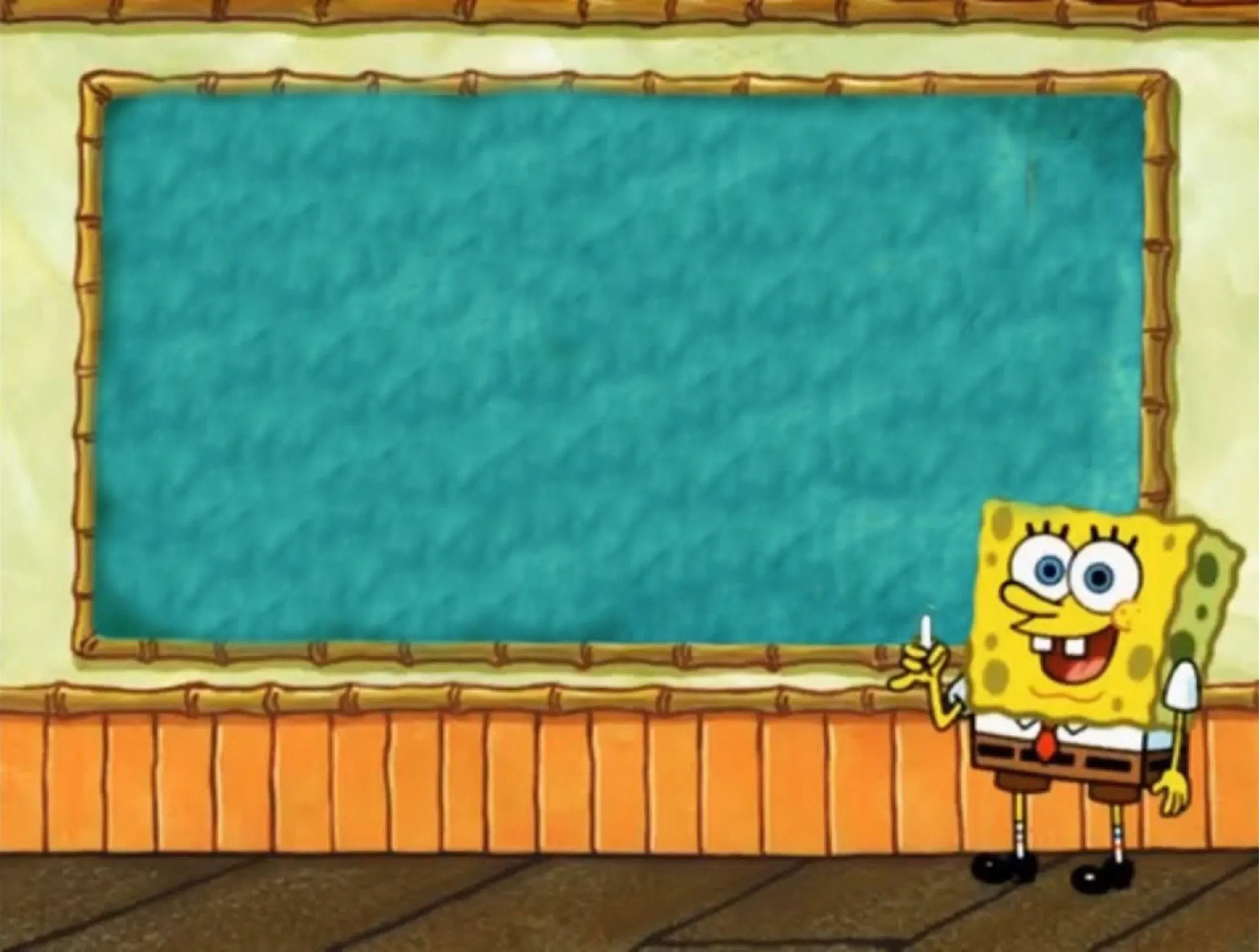 Spongebob Chalkboard 