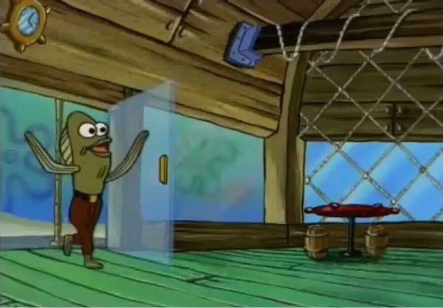 Spongebob Enter Krusty Krab 