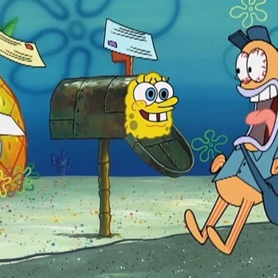 Spongebob Mailbox 