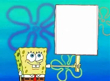 Spongebob Sign 