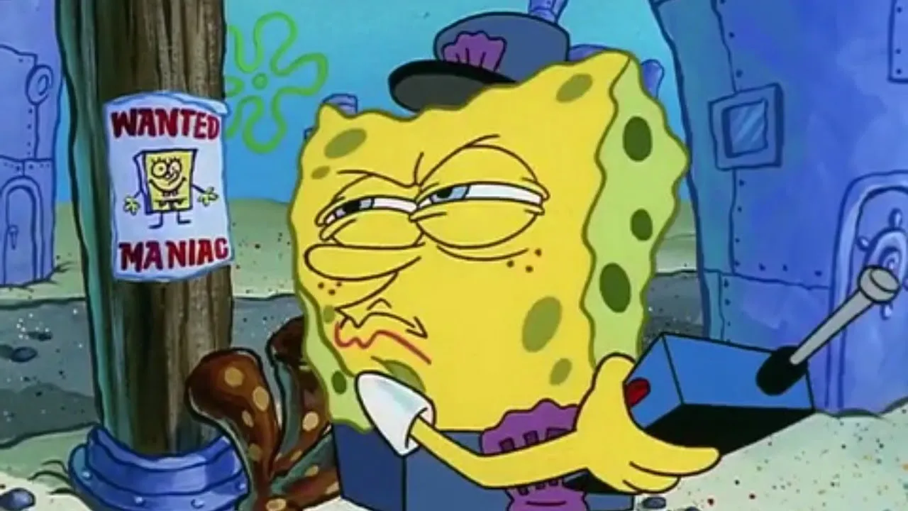 Spongebob Wanted Maniac 