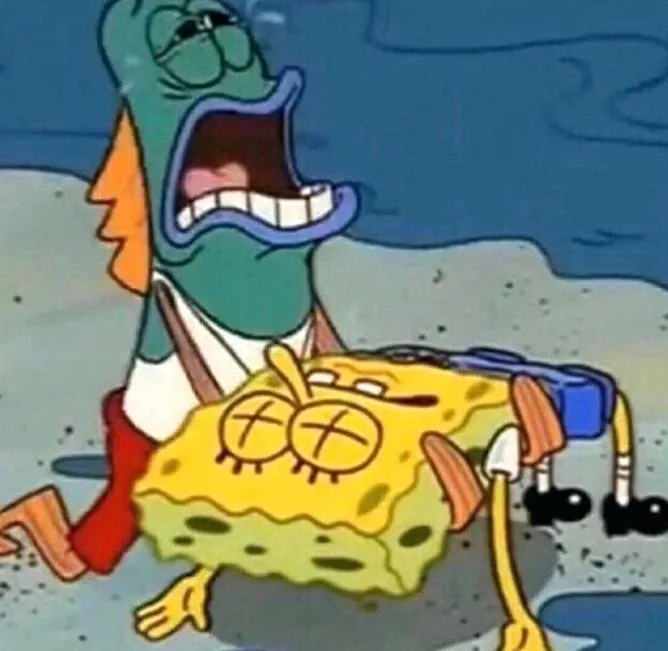 Spongebob dead 