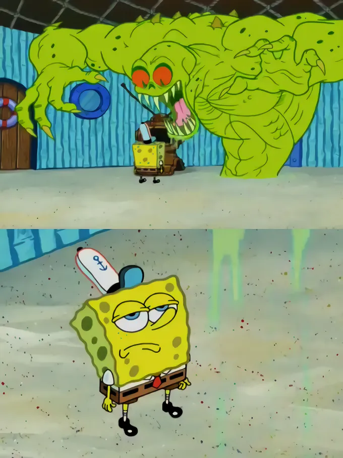 Spongebob vs the flying Dutchman 