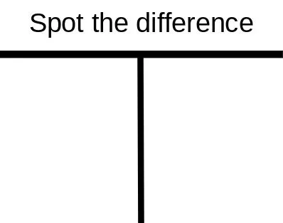 Spot the difference 