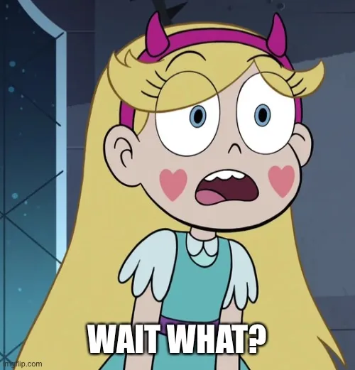 Star Butterfly Wait What? 