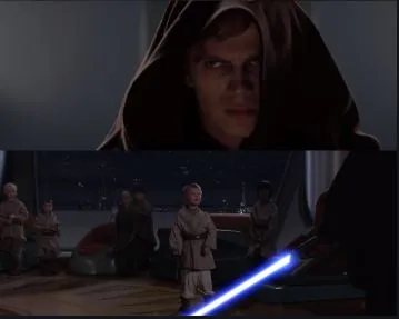 Star Wars Anikin kill younglings 