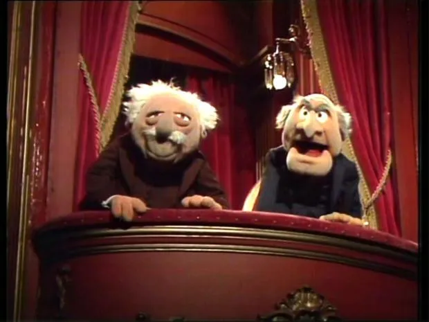 Statler and Waldorf 