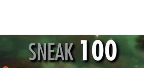 Stealth 100 Skyrim 