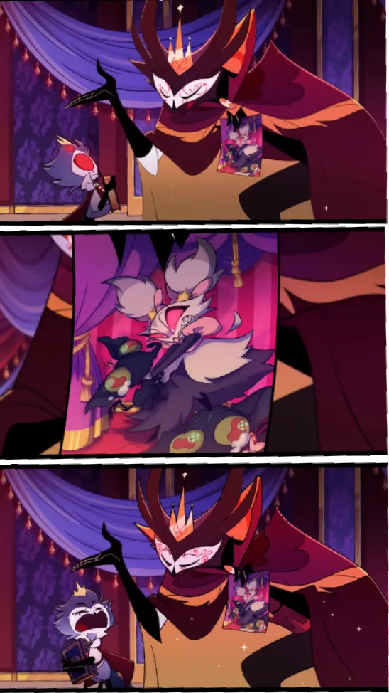 Stolas Cries At Picture 