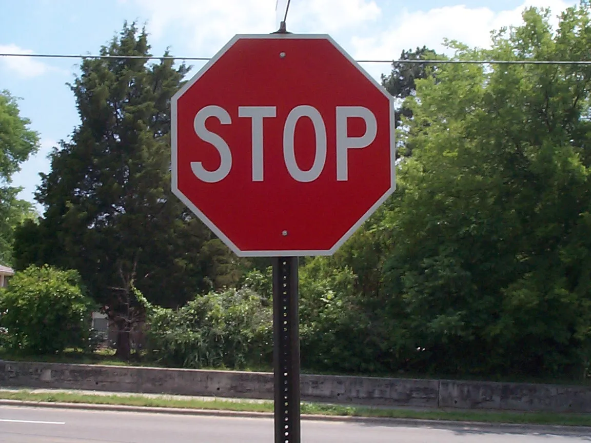 Stop sign 
