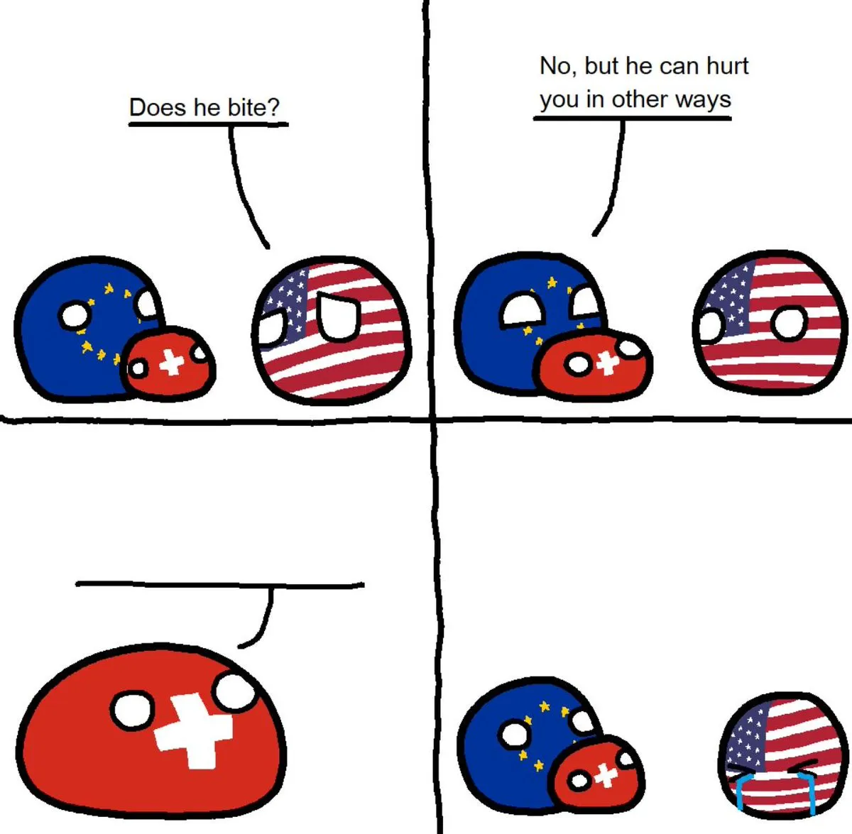 Switzerlandball hurts usa in other ways 
