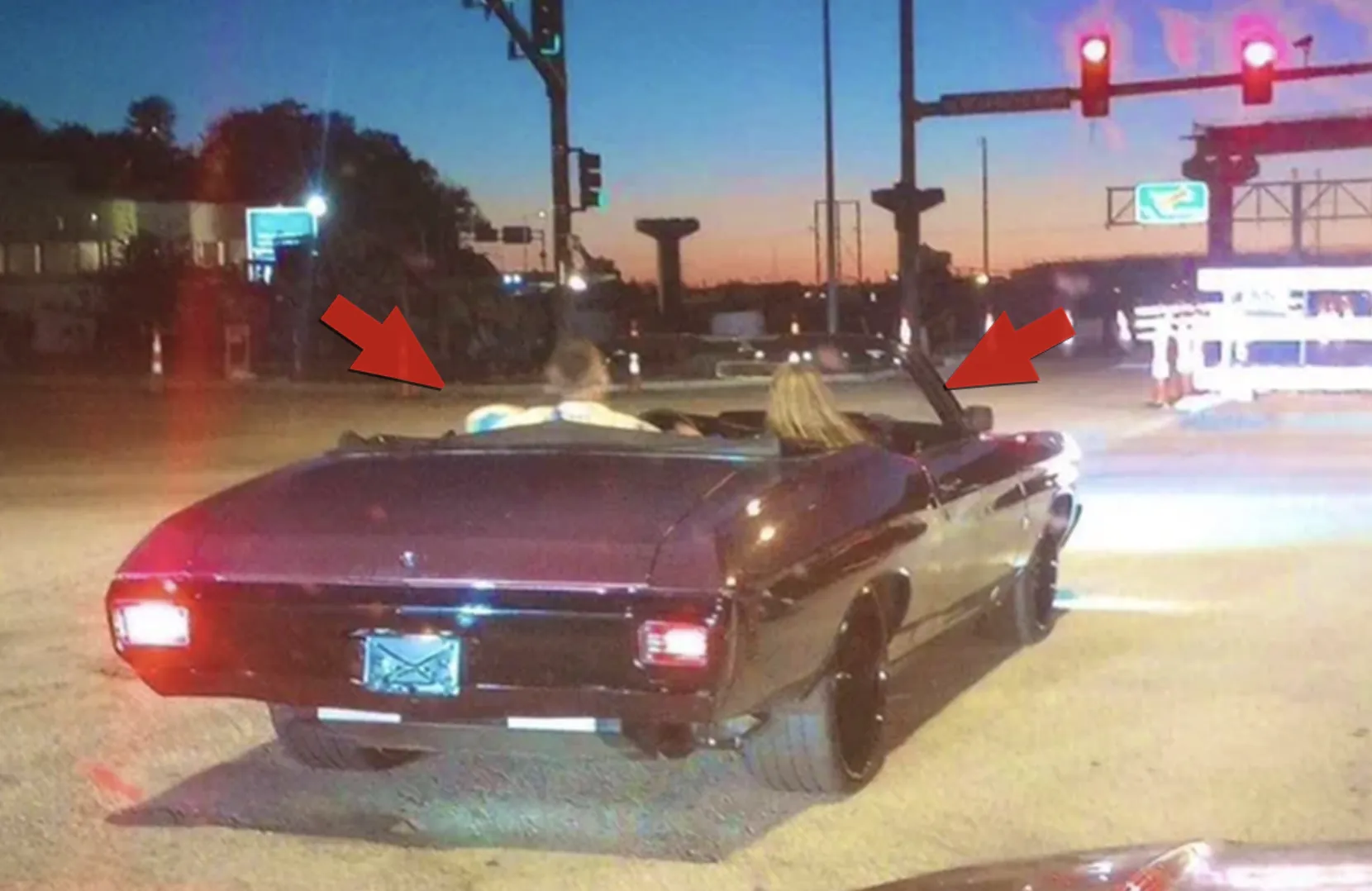 Taylor Swift Travis Kelce Car Ride